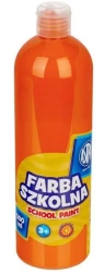 Farba szkolna pomarańczowa 500ml ASTRA - ASTRA papiernicze