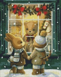 Diamentowa mozaika - Sklep z zabawkami 40x50cm - Ideyka