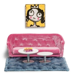 Meble do salonu do domku dla lalek