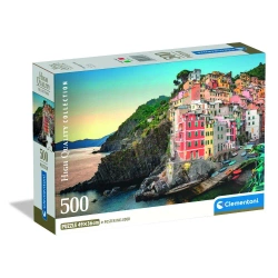 Puzzle 500 Riomaggiore Coast - Clementoni