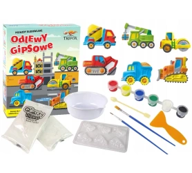 Auta zestaw do odlewania z gipsu - Trifox