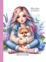 Notatnik 143x200 64K kratka Dziewczynka i piesek - Fresh