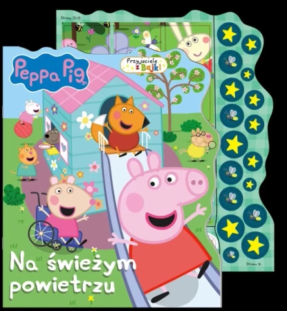Na świeżym powietrzu. Świnka Peppa. Przyjaciele z bajki - Opracowanie zbiorowe