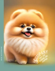 Notatnik 128x165/64K linia pies chow-chow FRESH - Fresh