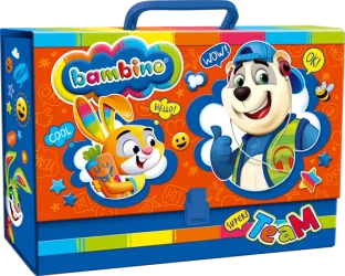 Teczka z rączką XL Bambino 1szt. mix - ST-Majewski