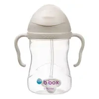 Bidon ze słomką 240 ml, latte, b.box