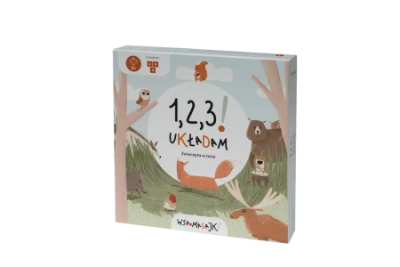 Wspomagajki 1,2,3! Układam Zwierzęta w lesie - Smart Kids Media
