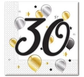 Serwetki papierowe Balloons 30 33x33cm 20szt - Godan