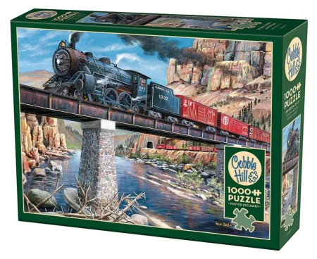 Puzzle 1000 Kamień stal i para 113561 - Cobble Hill