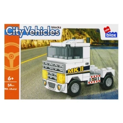 Klocki konstrukcyjne Alleblox City 56el 19x7x5 Tir pudełko