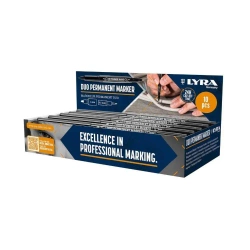 Marker permanentny Duo 0,5-1mm (10szt) - Lyra