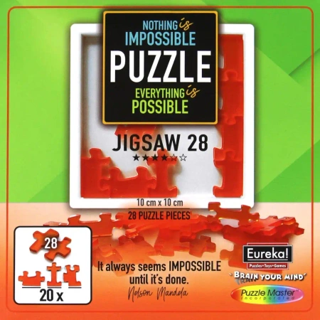 Puzzle Łamigłówka Impossible 28 elementów poziom 4/6 - EUREKA 3D