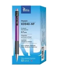Długopis obudowa fioletowa KD940-NF (12szt) - Tetis