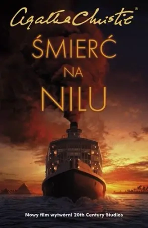 Śmierć na Nilu okładka filmowa - Agatha Christie