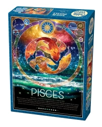Puzzle 500 Znaki zodiaku Ryby - Cobble Hill