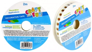 Ozdoba Bn Taśma Ozdob Brok samoprzylepna 10mm2m Cf Mix