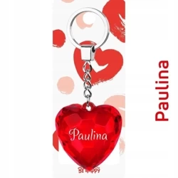Brelok Serce Paulina - Be-Happy Gifts