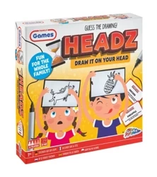 Gra HEADZ Narysuj na głowie - INNE