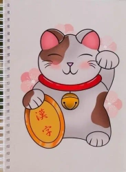 Zeszyt japoński A5/100K kropki - ETTOI