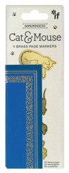 Bookminders CAT&MOUSE metalowe zakładki do książki - IF