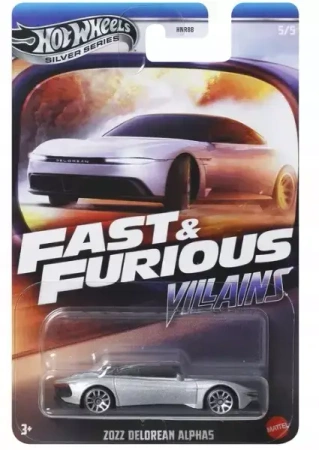 HOT WHEELS Silver Series FAST & FURIOUS VILLAINS JBY38