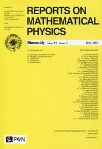 Reports on Mathematical Physics 81/3 2018 Kraj