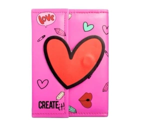 Zestaw do makijażu z sercem CREATE IT! - Canenco