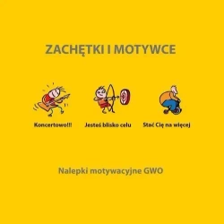 Zachętki i motywce ogólne - 192 naklejki GWO - praca zbiorowa