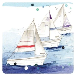 Podkładka pod kubek C135 Żaglówki - Alex Clark