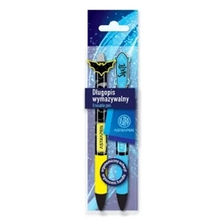 Długopis automatyczny wymazywalny Astrapen Oops Skate i Bats 2 szt. - ASTRA art-pap