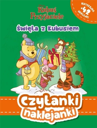 Disney Kubuś i Przyjaciele Czytanki naklejanki Święta z Kubusiem - zbiorowa praca