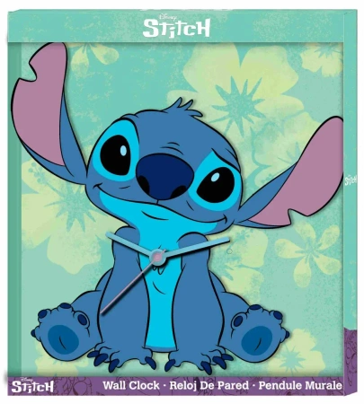 Zegar ścienny  Stitch XL MDF LAS3069 - Kids Euroswan