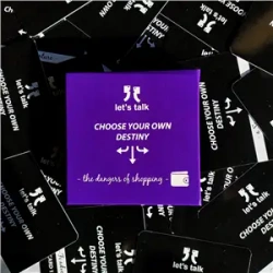 Karty Konwersacyjne - Let's talk - THE DANGERS OF SHOPPING