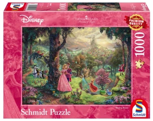 Puzzle 1000 PQ Śpiąca Królewna T.Kinkade 106298 - Schmidt Puzzle