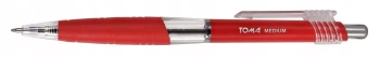 Długopis automatyczny Toma MEDIUM CZERWONY 1,szt