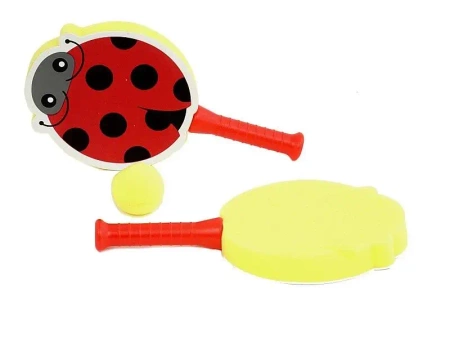 Rakietki piankowe z piłką biedronka - ADAR