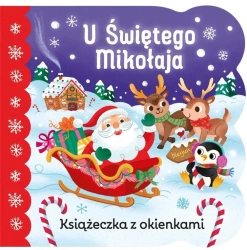 U Świętego Mikołaja. Książeczka z okienkami - Holly Francesco Berry-Byrd Zito