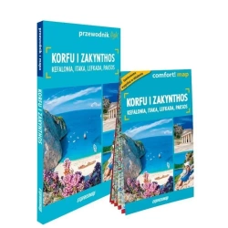 Korfu i Zakynthos light: przewodnik + mapa - praca zbiorowa