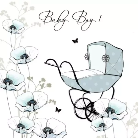 Karnet Swarovski kwadrat CL1211 Narodziny - Clear Creations