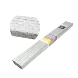Bibuła marszczona srebrna 50x200 (5szt) - Penword