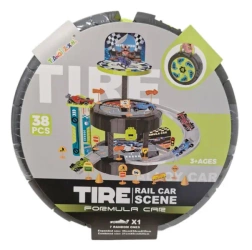 Tor parking składany do formy walizki w kształcie opony - SWEDE