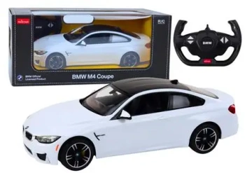 BMW M4 Copue R/C 1:14 białe - Leantoys