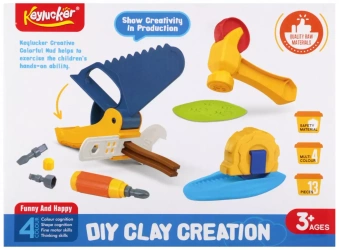 Masa Plastyczna z Akcesoriami Narzędzia Mega Creative 567762