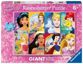 Puzzle 125 Disney Princess Giant - Ravensburger