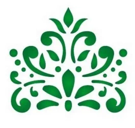 Szablon zmywalny ornament 12x15cm - Galeria Hobby