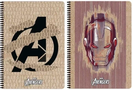 Kołozeszyt A4/80K kratka Avengers Kraft (5szt) - Beniamin