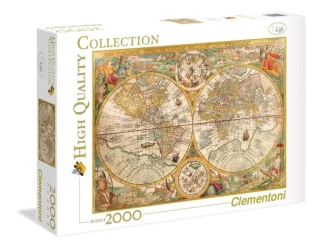 Puzzle 2000 HQ Ancient Map - Clementoni