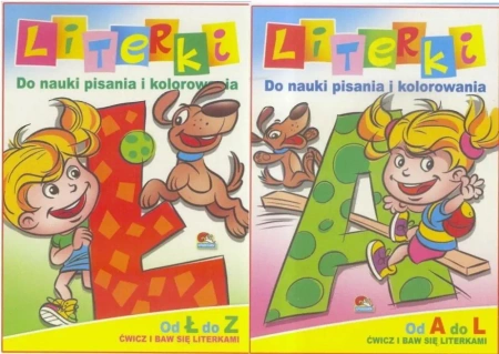 (158) Literki. Do nauki pisania i kolorowania MIX - praca zbiorowa
