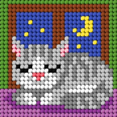 Haft. Moje pierwsze wyszywanie - Kotek - Anex-bis