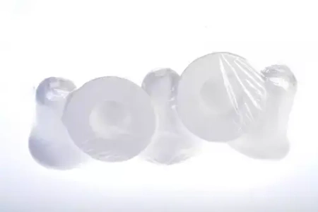 Styropianowe ozdoby choinkowe, dzwoneczki (5 sztuk)